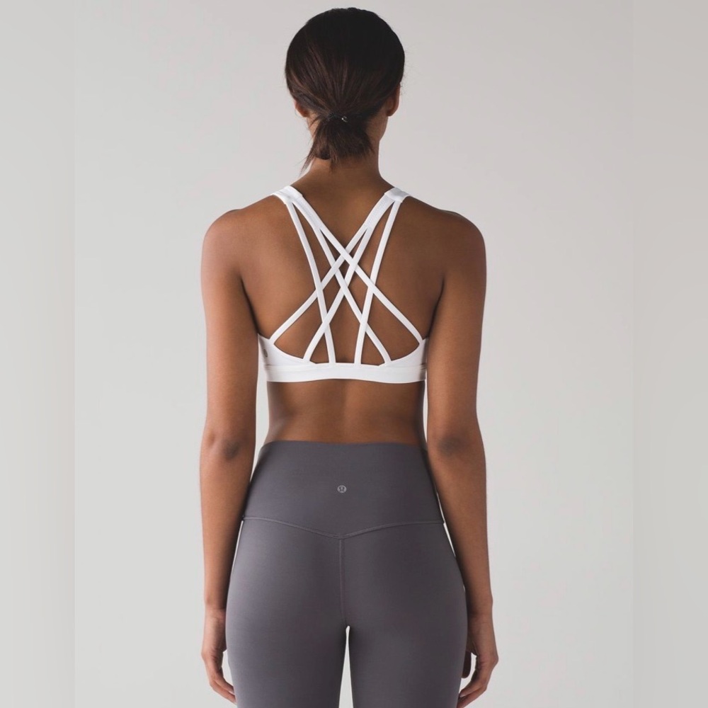 Lululemon Free To Be Serene Bra White